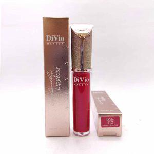 دیویو رژ مایع شاین دار شماره112 divio liquid shine lip stick 112